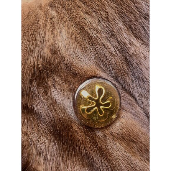 Wild Type Mink Coat -Large - Picture 7 of 11